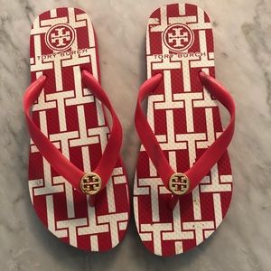 Tory Burch Printed Thin Flip-Flop